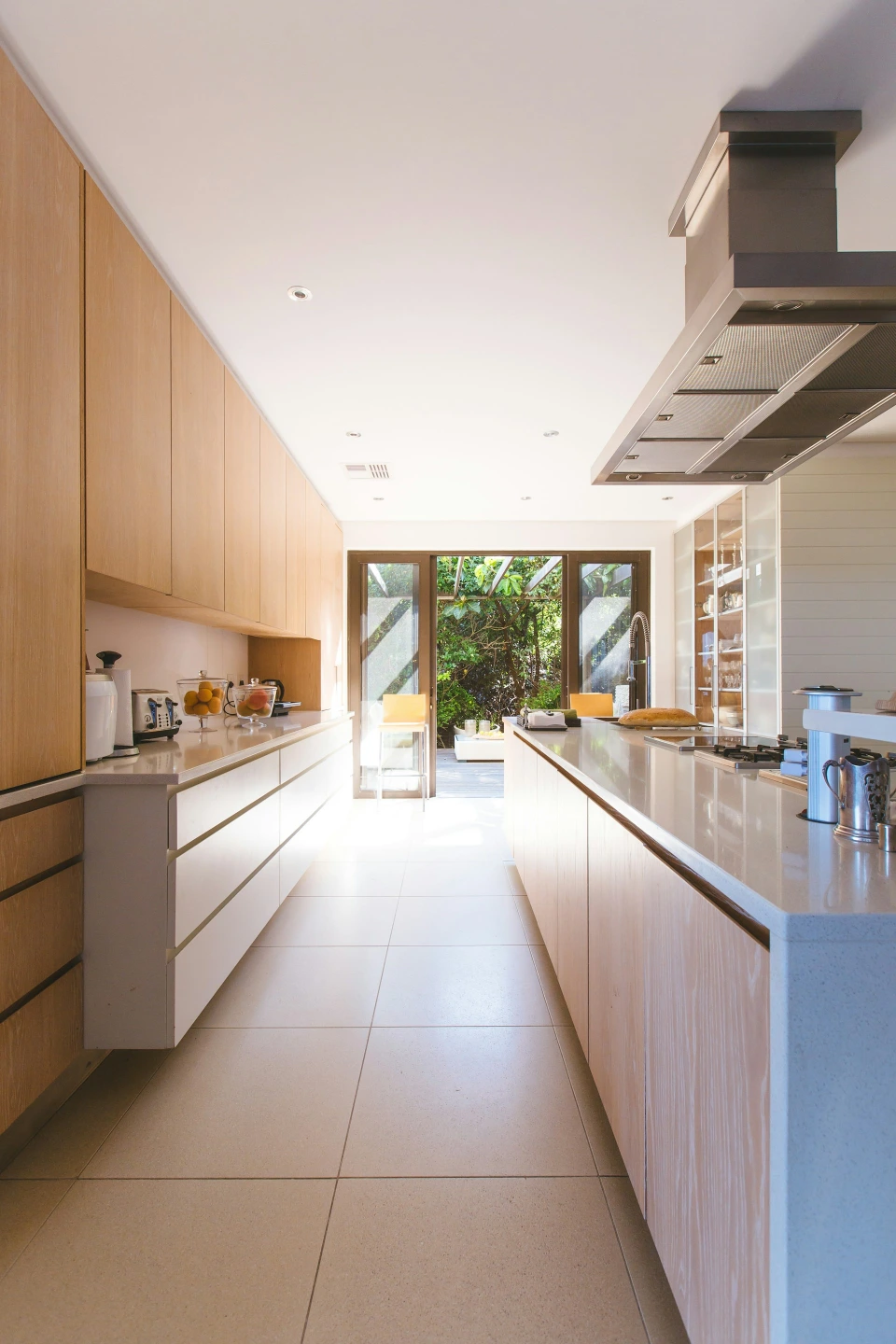 Kitchen renovation Newcastle NSW – modern open-plan kitchen with stone benchtop